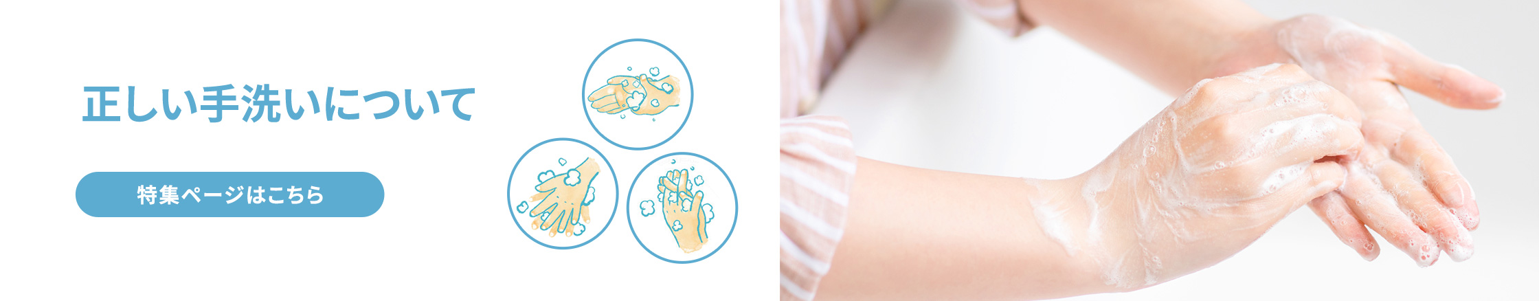 正しい手洗いについて