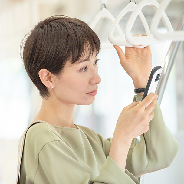 電車を降りた後